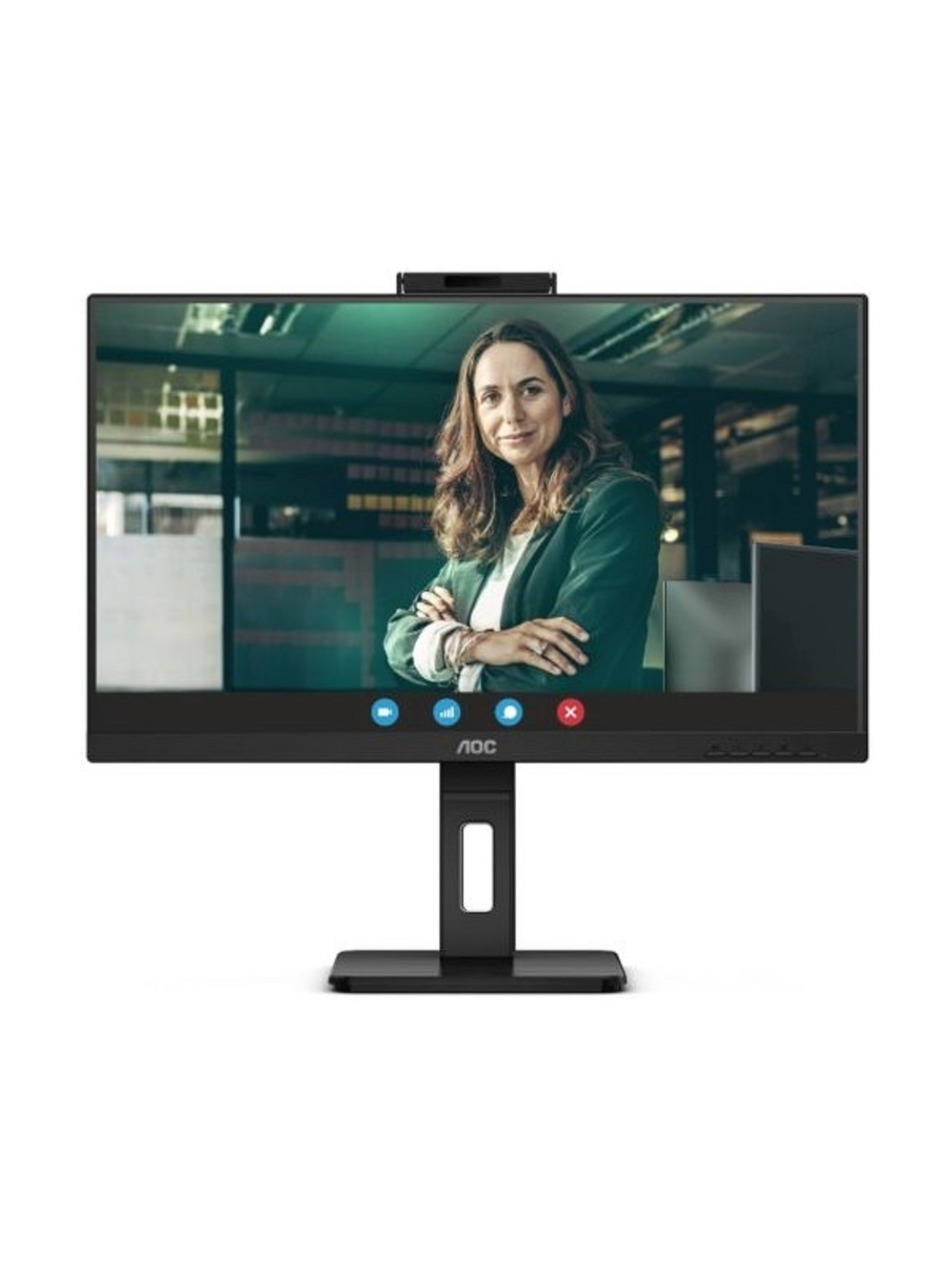 LCD AOC 27" Q27P3CV  Pro черный {IPS 2560x1440 75Hz 4ms 16:9 1000:1 350cd 178/178 2xHDMI1.4 DisplayPort1.2 RJ45 4xUSB3.2 USB-C(65W) M/M HAS Pivot}
