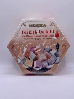 Турецкий Рахат-лукум ассорти вкусов/с орехами /классика