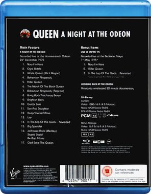 Queen / A Night At The Odeon (Blu-ray)