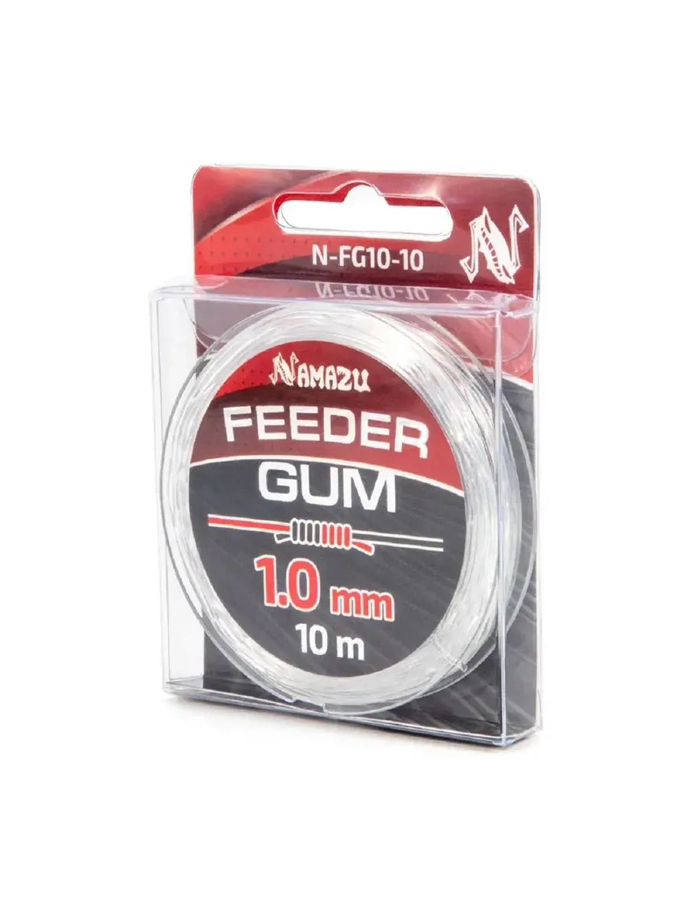 Фидергам FEEDER GUM, L-10 м прозрачный