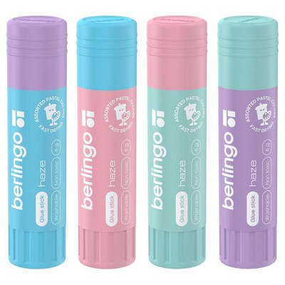 Клей-карандаш 08г, ПВП "Haze" (Berlingo)