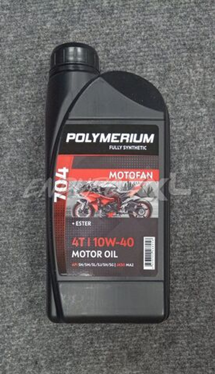 Масло моторное 4Т Полимериум MOTOFAN 704 10W-40 4T 1L