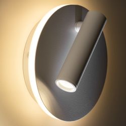 Декоративная подсветка светодиодная ЭРА EDGAR WL55 WH для интерьера COB 5Вт/SMD 7Вт 4000К белый IP20 | Настенная подсветка