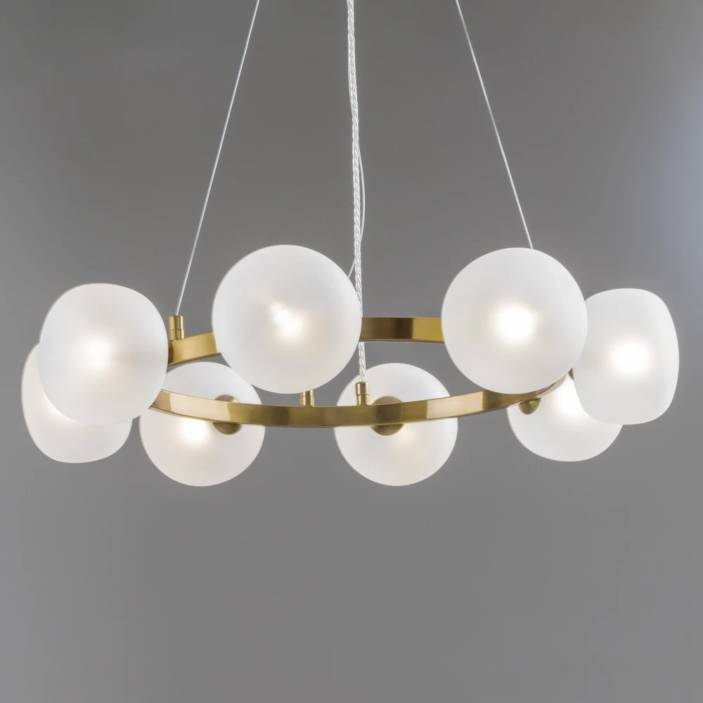 Подвесная люстра Freya DONUTS FR5444PL-08BS