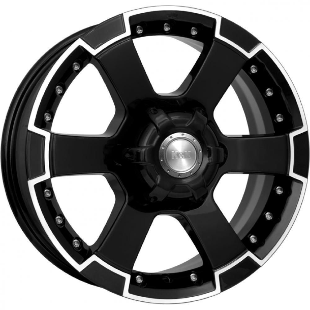 K&amp;K M56 7x16 6x139.7 ET 20 Dia 110.1 (алмаз черный)