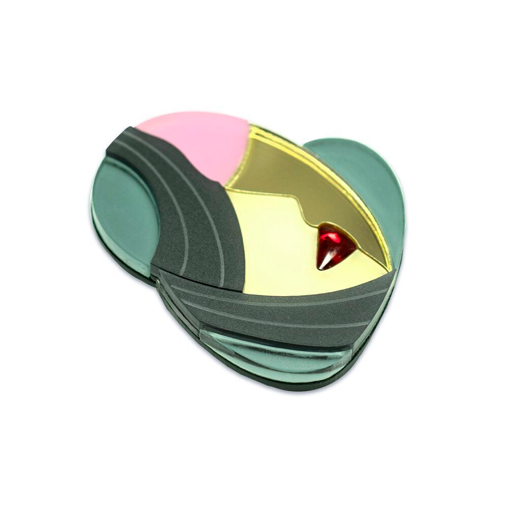 Дева  / Virgo, brooch, Woman