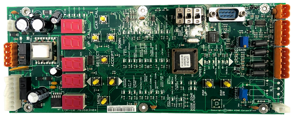 Плата LOPCB интерфейса станции управления версия G05 KONE.
