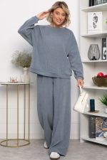 Костюм трикотажный Августа ХИТ (светло-серый) К14347-5М LT Collection