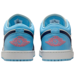Jordan Air Jordan 1 Cushioning Low top Vintage Basketball Shoes Men's Ice Blue