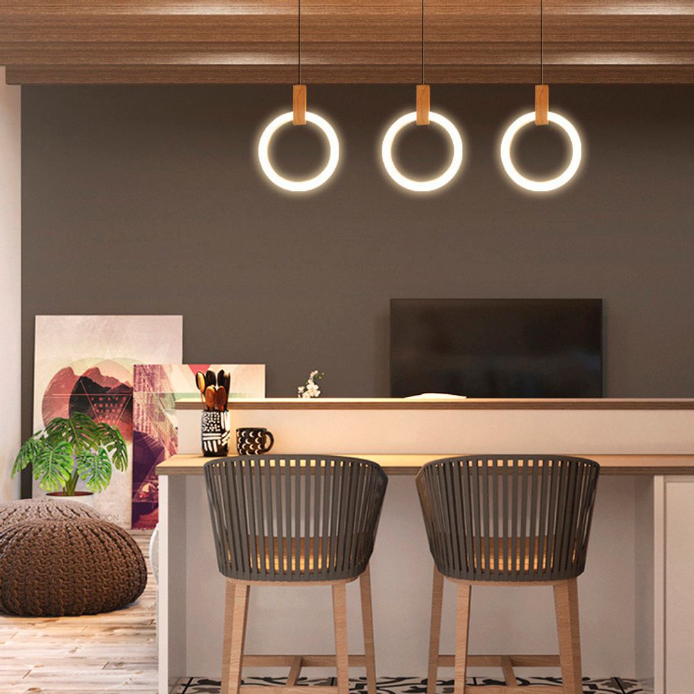 Подвесной светильник HALO D20 Wood