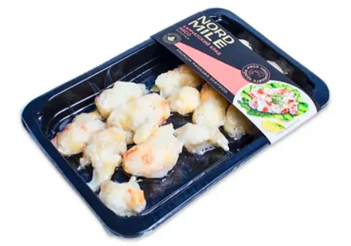 Мясо камчатского краба, роза Nord Mile, 300г