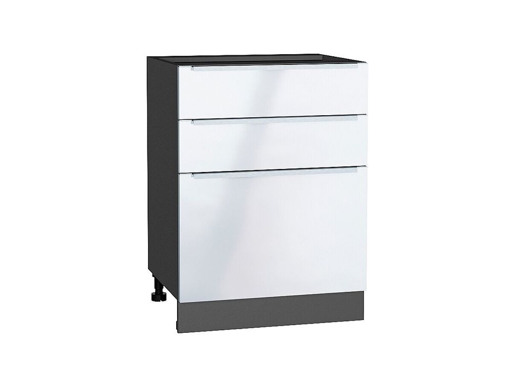 Шкаф нижний с 3-мя ящиками Фьюжн