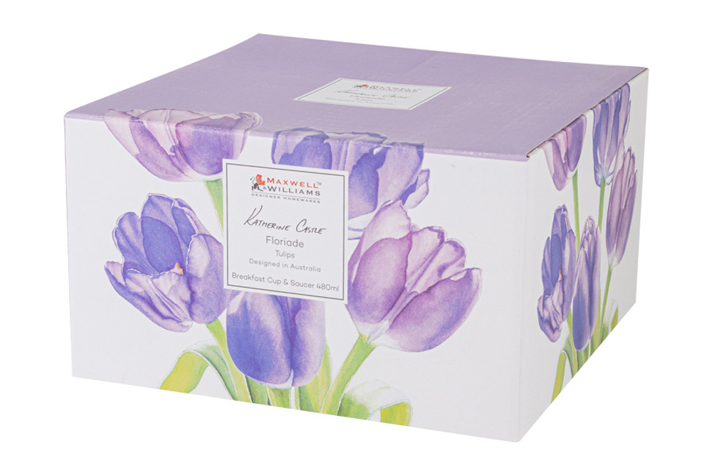 Чайная пара 480мл Тюльпаны Maxwell & Williams