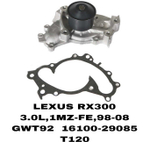 ПОМПЫ RX300 / MCV20 1MZ-FE, 2MZ-FE, 3MZ-FE