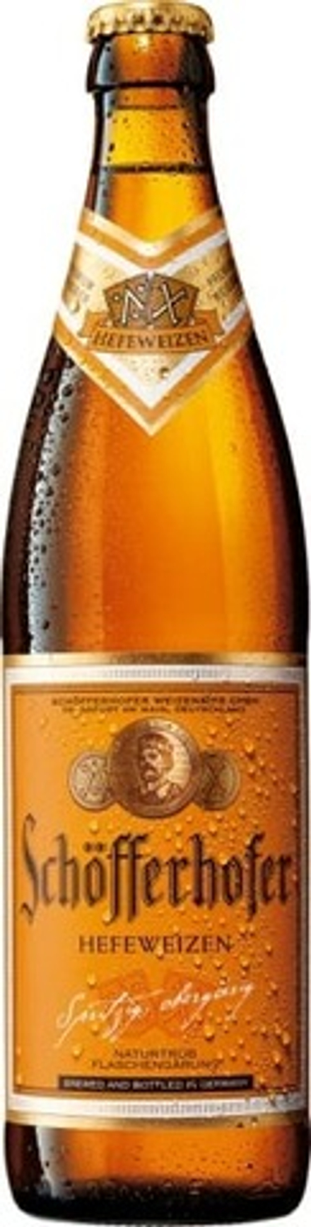 Пиво Шофферхоффер Хефевайзен / Schofferhofer HefeWeizen 0.5 - стекло