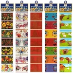 Термоэтикетки для украшения яиц. (набор с держателем) 5 диз. 7,5х5,5см. Общая длина 41см. 844