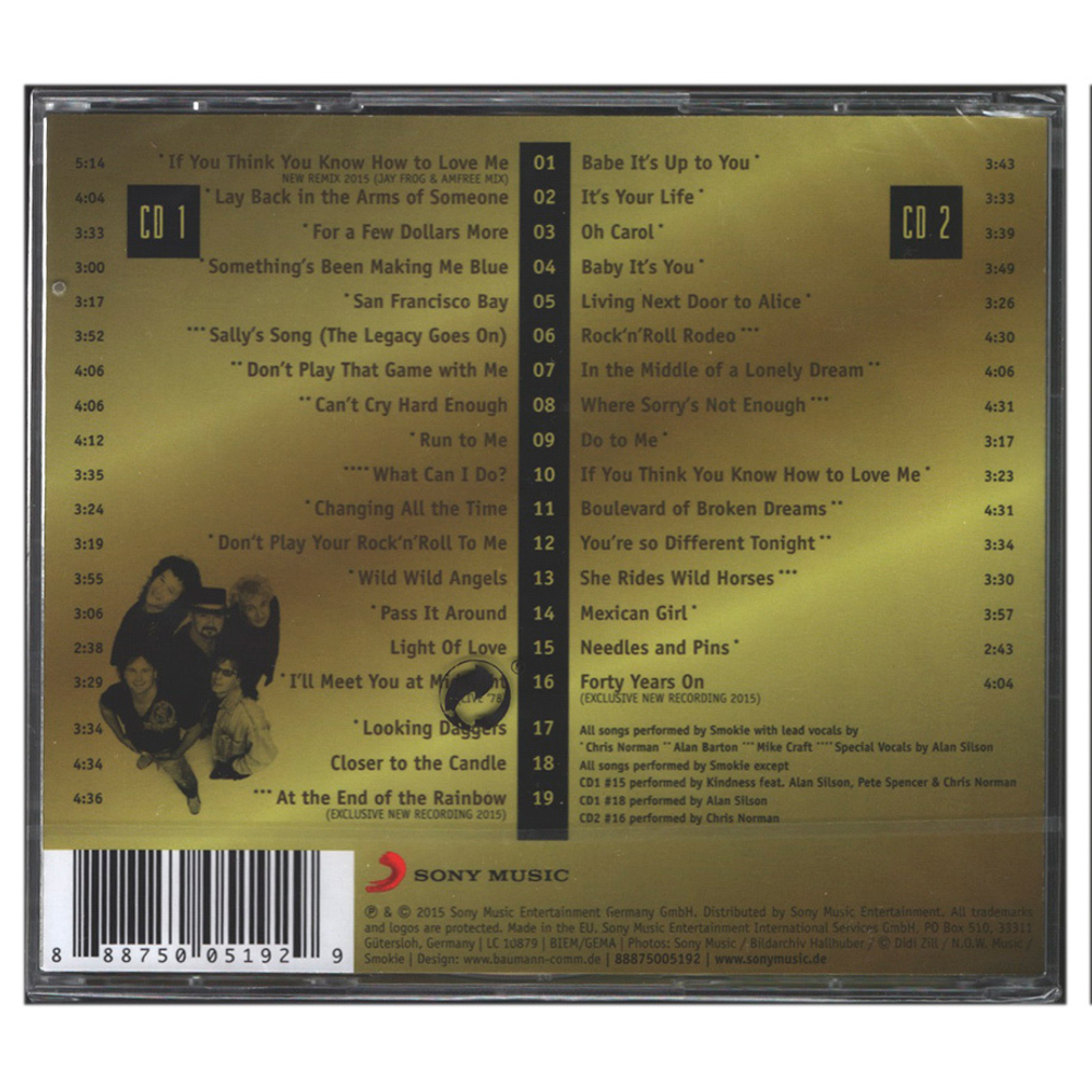 Smokie / Gold 1975-2015 (40th Anniversary Gold Edition)(2CD)