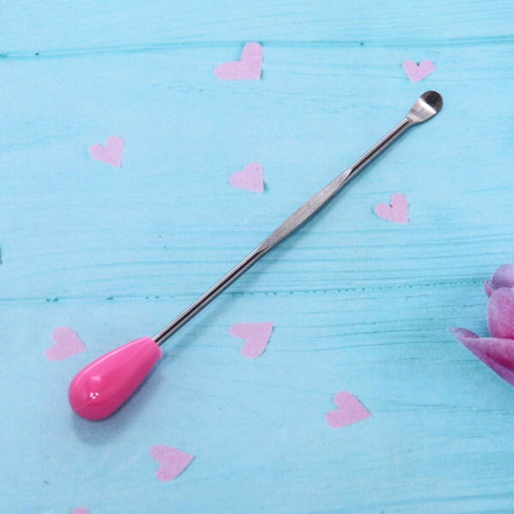 Лопатка маникюрная для кутикулы «Ультрамарин», цвет микс, 8.5 см.