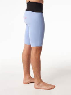 ТАЙТСЫ КОРОТКИЕ МУЖСКИЕ С ПОЯСОМ SFA SHORT TIGHT | SKYBLUE