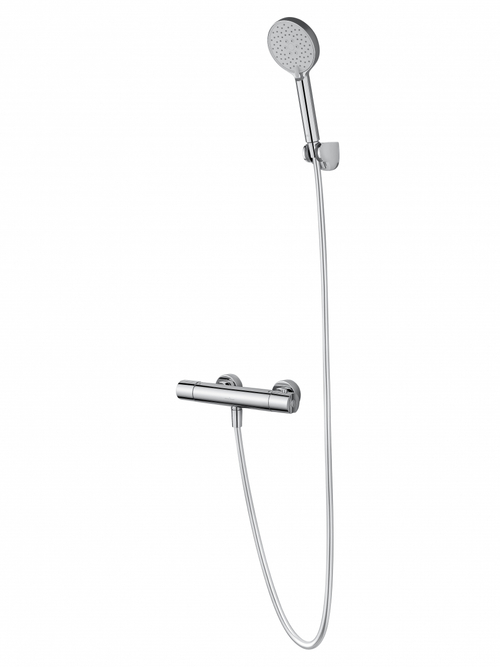 Смеситель для душа с термостатом WONZON & WOGHAND INN 6, Хром (WW-B2029-A-CR)