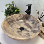 Раковина из оникса Bowl Grey TinLip BO-62950 45*45*15 43