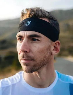 Повязка на голову Thin Headband Black/White