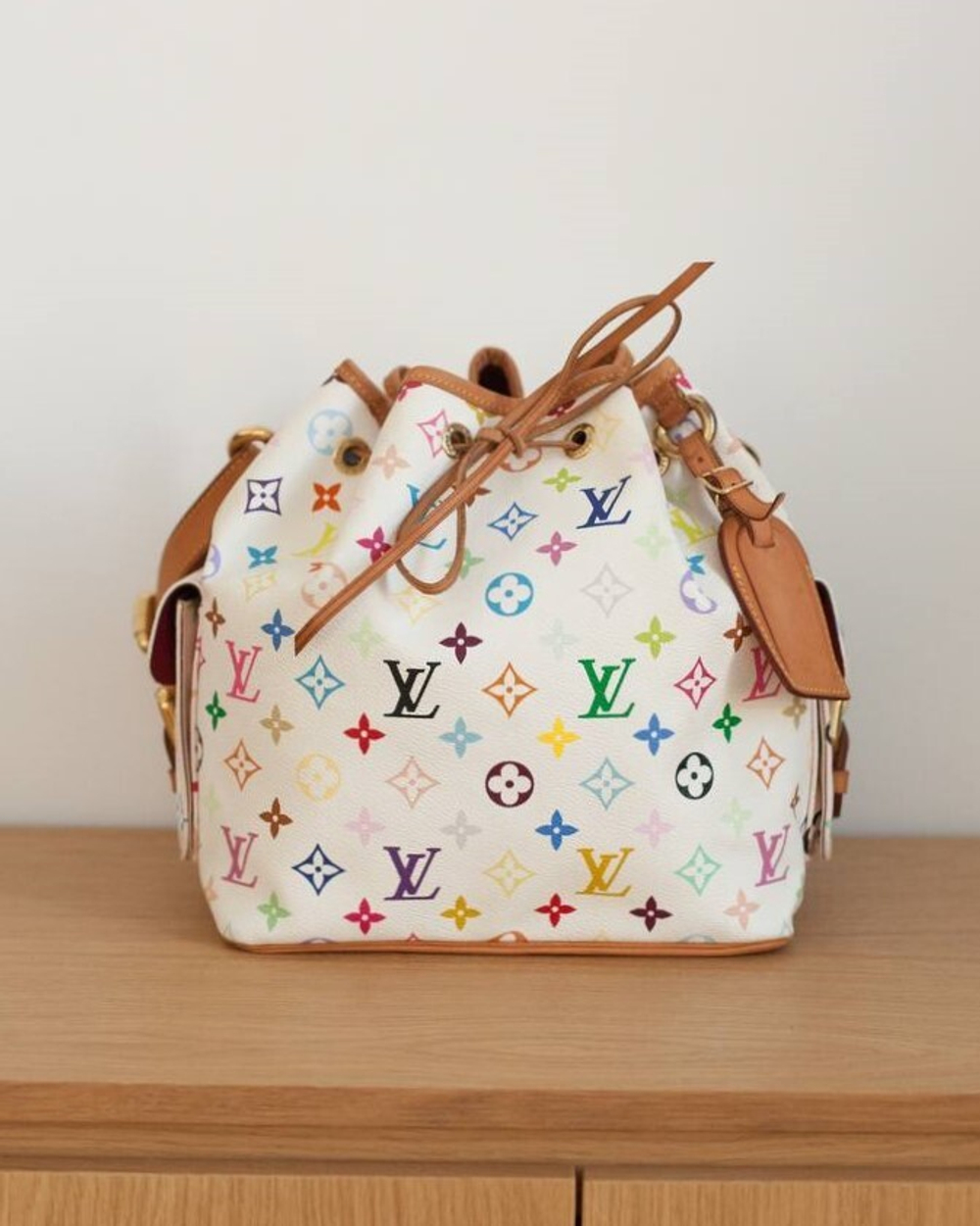 Сумка Louis Vuitton Noe Takashi Murakami Multicolore