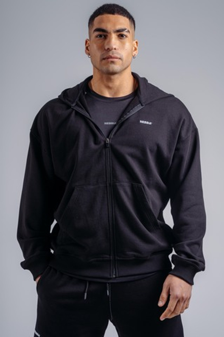 Худи на молнии Zipper Hoodie with Embroidery PRIMAL 884 Черная