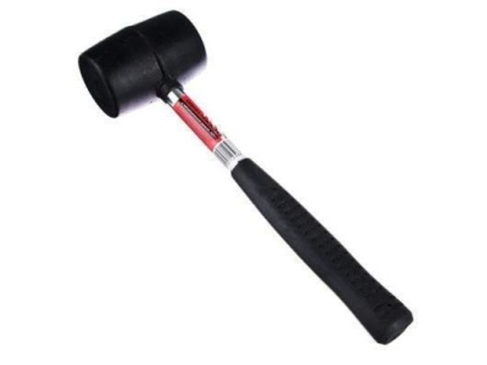 Киянка 225гр FALCO резиновая с металлической ручкой