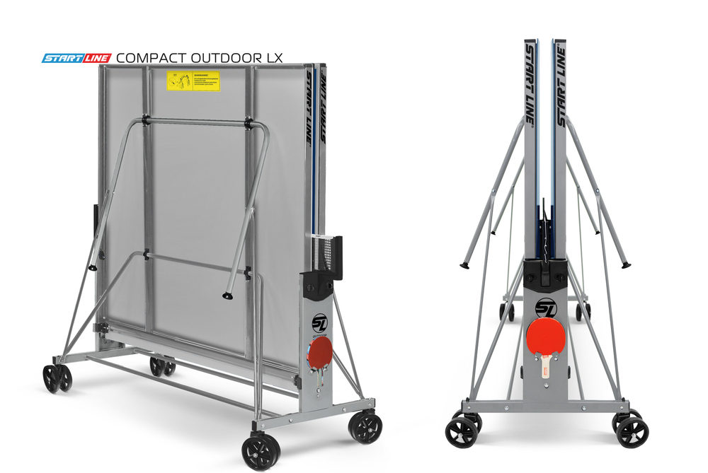 Стол теннисный Compact-2 LX Всепогодный Синий NEW
