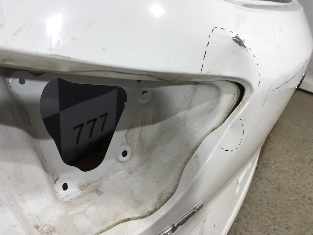 Крышка багажника Hyundai Creta 1 (GS) 16-21 Б/У Оригинал 73700M0001