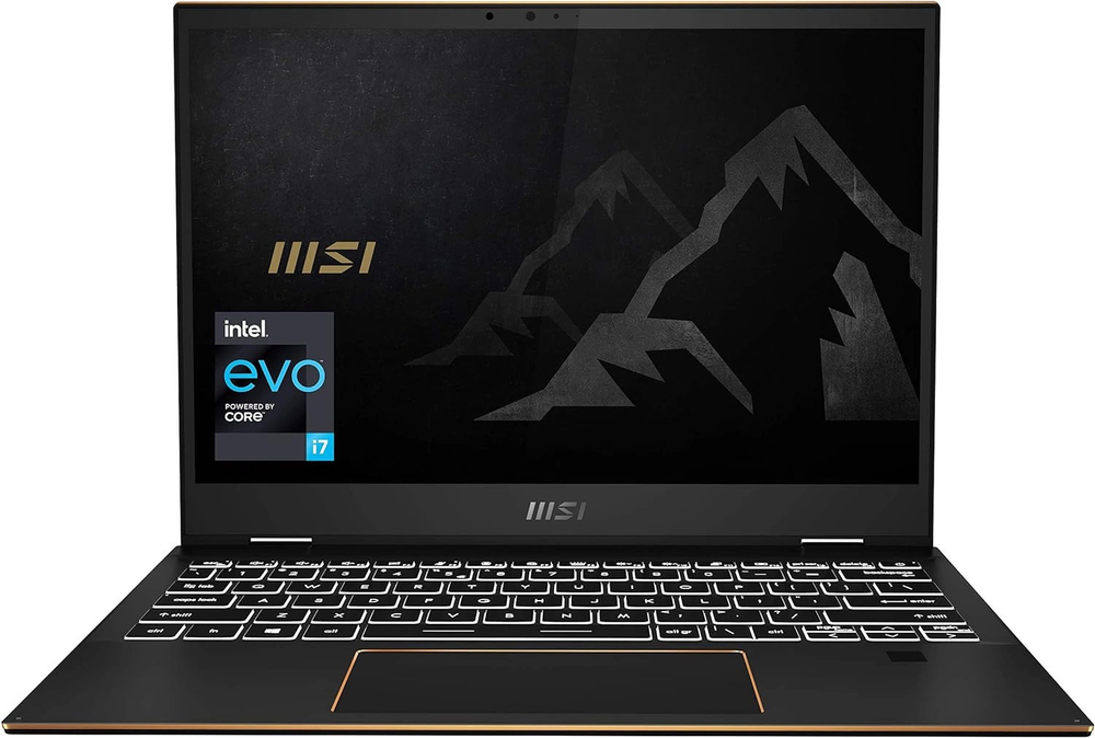 Ноутбук  MSI Summit E13 Flip Evo A13MT-243US 13.4 ", Core i7, 16 Гб RAM, 1 Тб SSD, Iris Xe Graphics, Черный