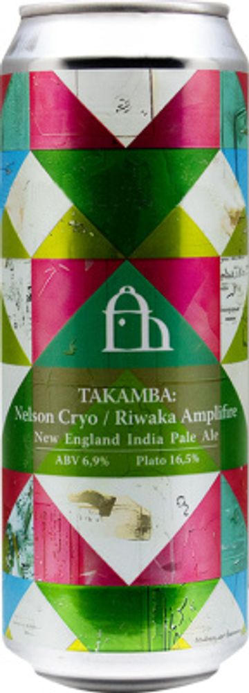 Пиво Велка Морава Такамба Нельсон Крио Ривака Амплифаер / Velka Morava Takamba: Nelson Cryo / Riwaka Amplifire 0.45 - банка
