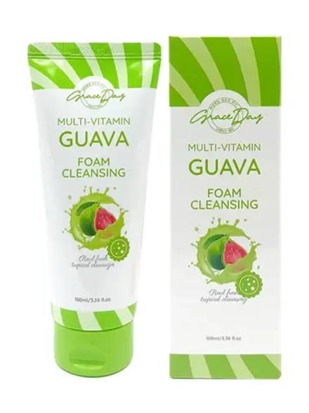GRACE DAY - ПЕНКА ДЛЯ УМЫВАНИЯ С ЭКСТРАКТОМ ГУАВЫ MULTI-VITAMIN GUAVA FOAM CLEANSER, 100 МЛ