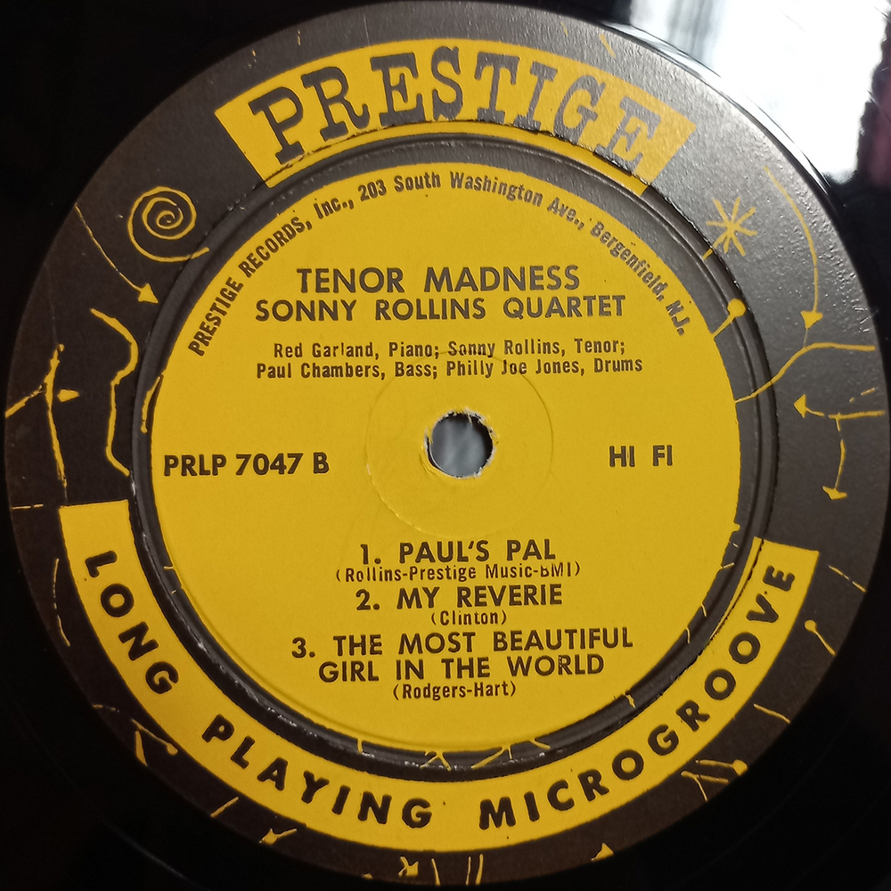 Sonny Rollins Quartet / Tenor Madness (LP)