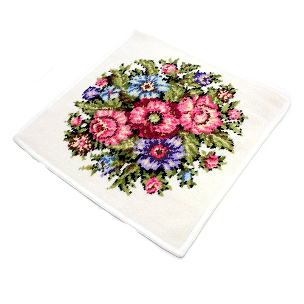 Элитная салфетка шенилловая Vienna 12 белая от Feiler Германия