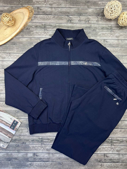 Спортивный костюм Stefano Ricci со вставками кожи крокодила