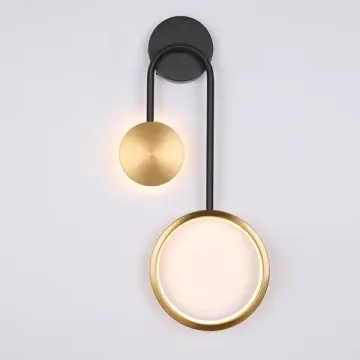 Настенный светильник 16W 3000K A1364AP-2PB медный/чёрный Holly Arte Lamp