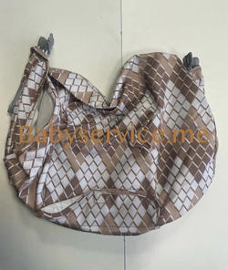 Капюшон Babyhit Rainbow коричневый клетка