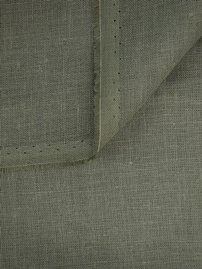 Ткань Лён костюмный, 185 гр/м2, 145 см, пр-во Беларусь, полынь