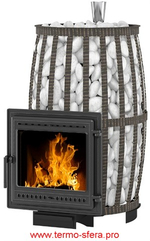 Печь ВЕЗУВИЙ Легенда Русский пар Ковка 30 (505)