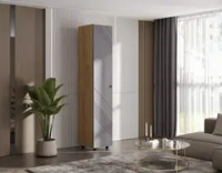 Шкаф-пенал «Байкал» Графит 40 см