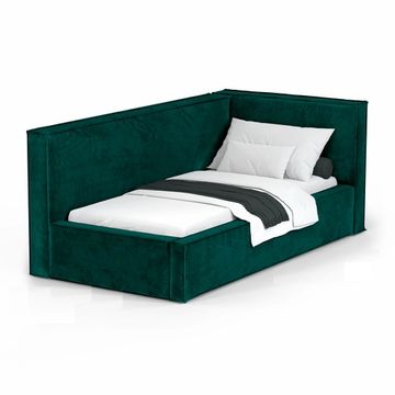 Кровать Бевер ПРАВАЯ 90 с ортопедическим основанием без ПМ Небби/Nebby 626