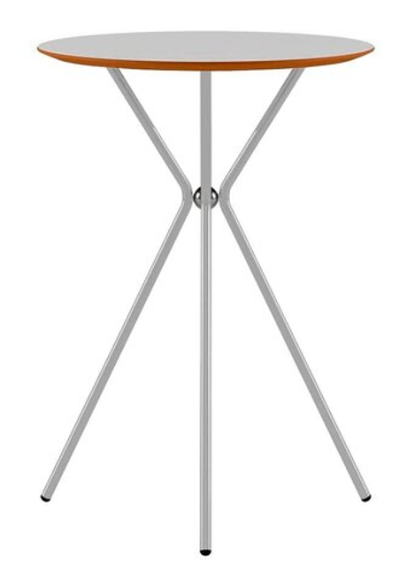 Стол барный металлический RESA Kilig, белый, серый