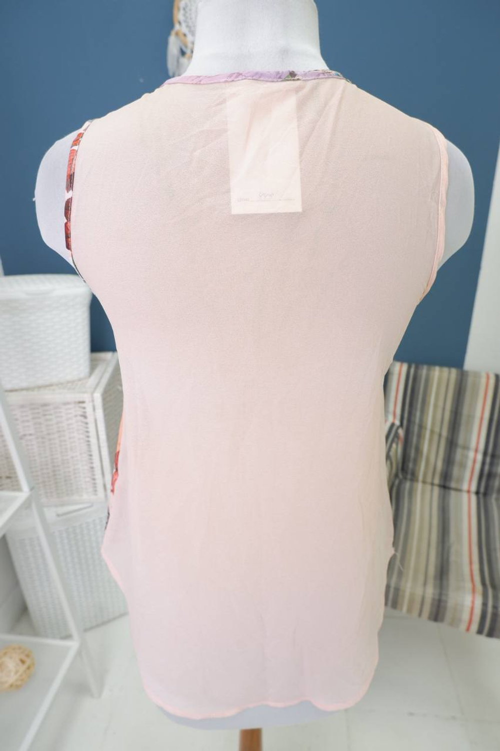 Блуза My Se без рукавов 44 размер