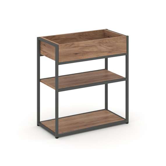 Рифт Стеллаж металлический низкий приставной  RF.STM-012  696*350*750