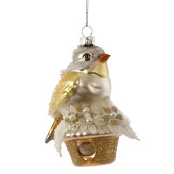 GAEM Украшение новогоднее "Птичка", L8 W7 H13 см