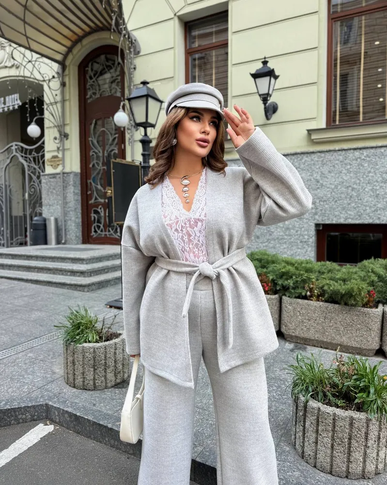 Костюм вязаный УК-2149 Фабрика Моды