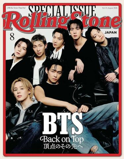 (ПРЕДЗАКАЗ) публикация Rolling Stone JAPAN - 2026.08 BTS
