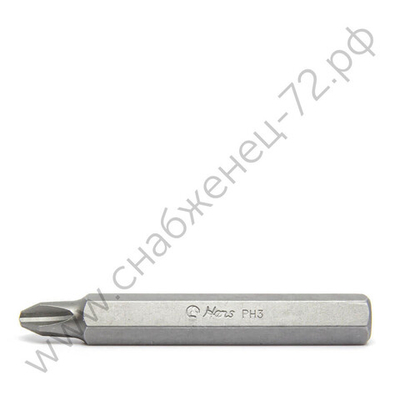 023-7PH3 бита крестовая длинная на 10мм PH3
